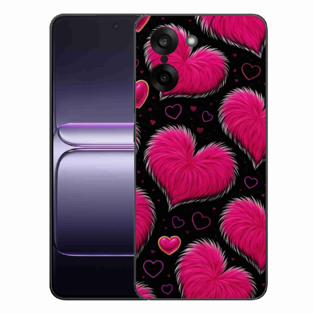 Gelový kryt mmCase na One Plus Nord CE5 - hebká srdce