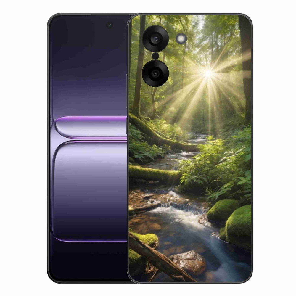 Gelový kryt mmCase na One Plus Nord CE5 - hlubina lesa