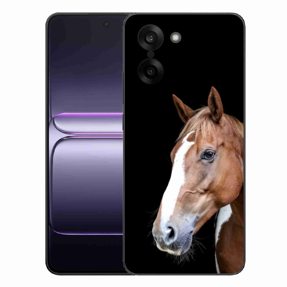 Gelový kryt mmCase na One Plus Nord CE5 - hnědý kůň 3