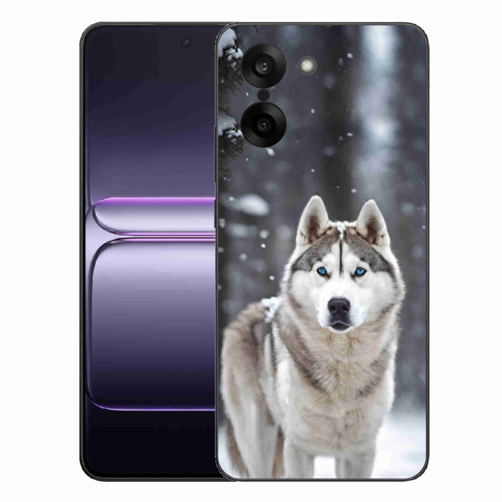 Gelový kryt mmCase na One Plus Nord CE5 - husky 2