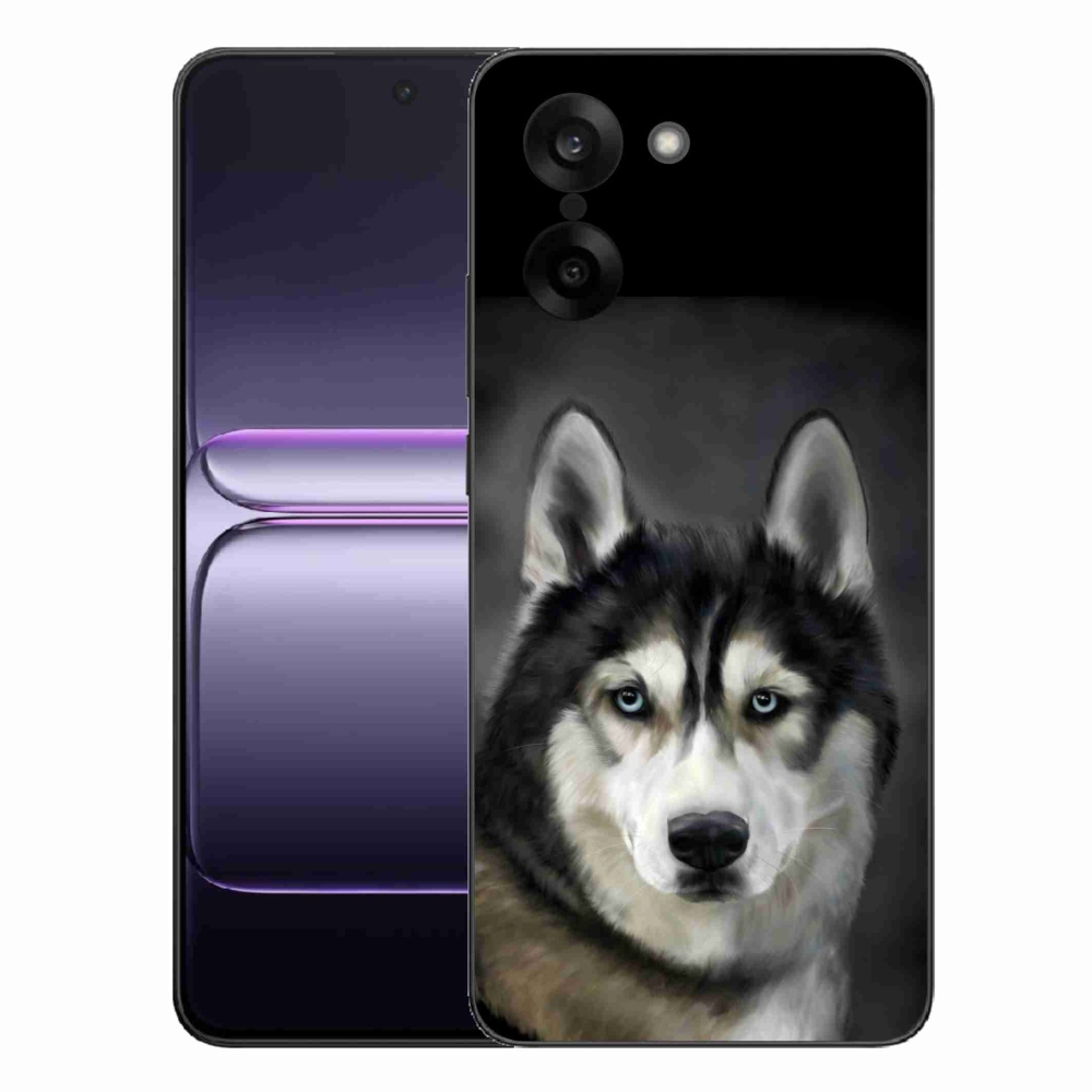 Gelový kryt mmCase na One Plus Nord CE5 - husky