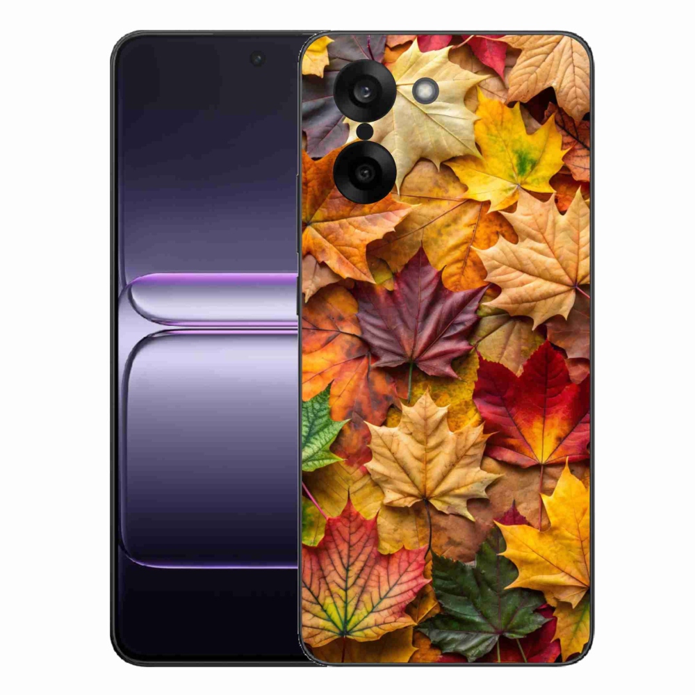 Gelový kryt mmCase na One Plus Nord CE5 - javorové listy 2