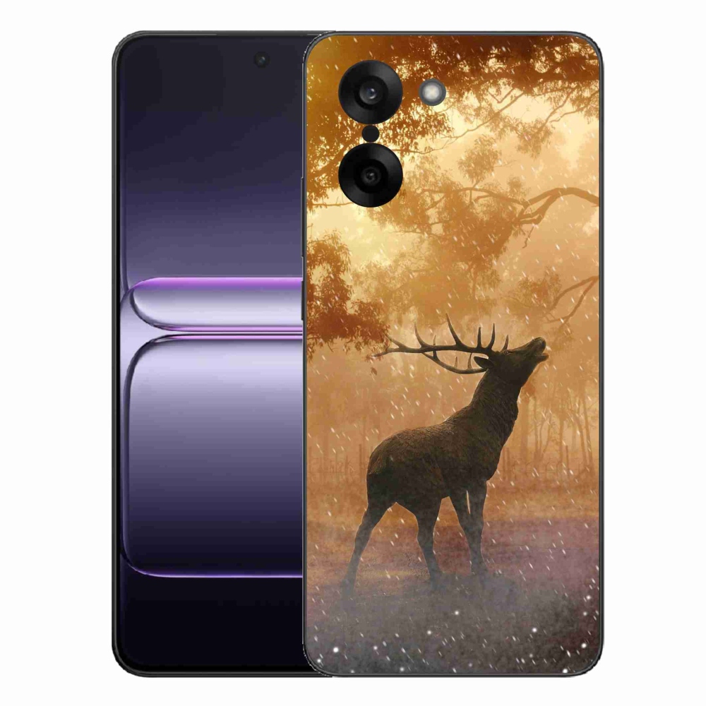 Gelový kryt mmCase na One Plus Nord CE5 - jelen v říji