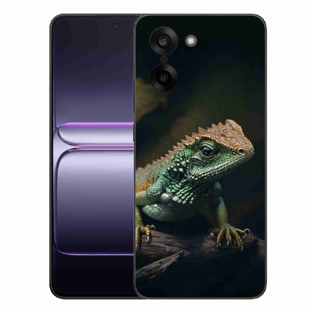 Gelový kryt mmCase na One Plus Nord CE5 - ještěr