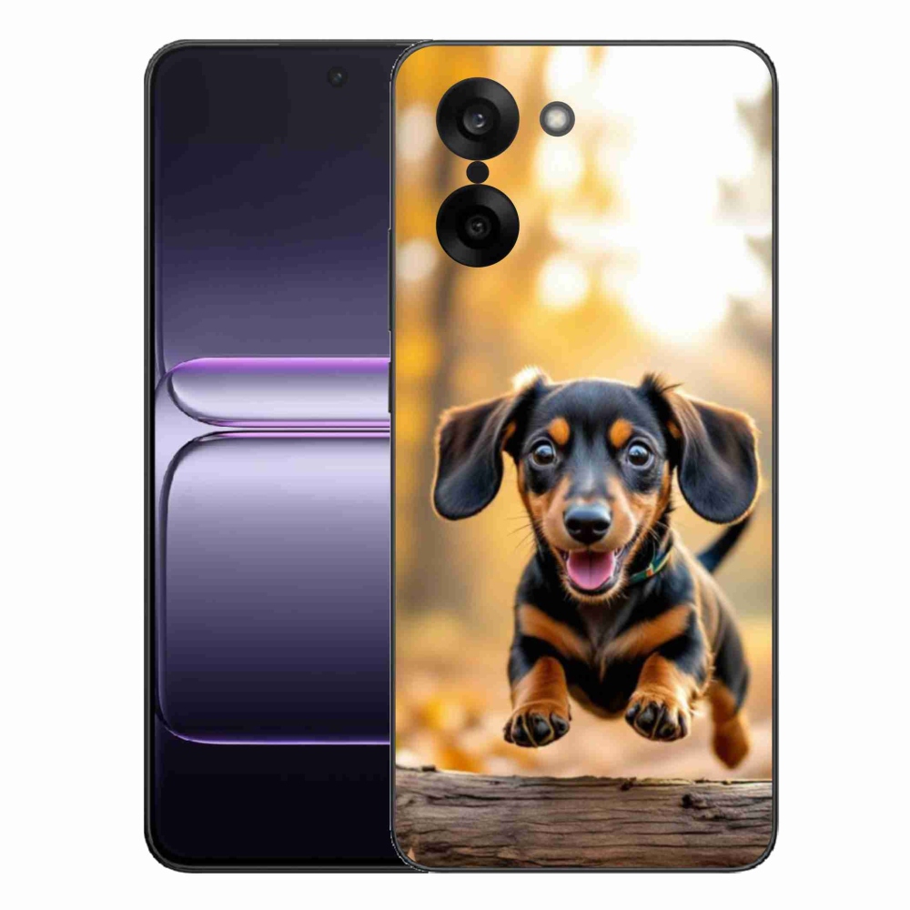 Gelový kryt mmCase na One Plus Nord CE5 - jezevčík 2