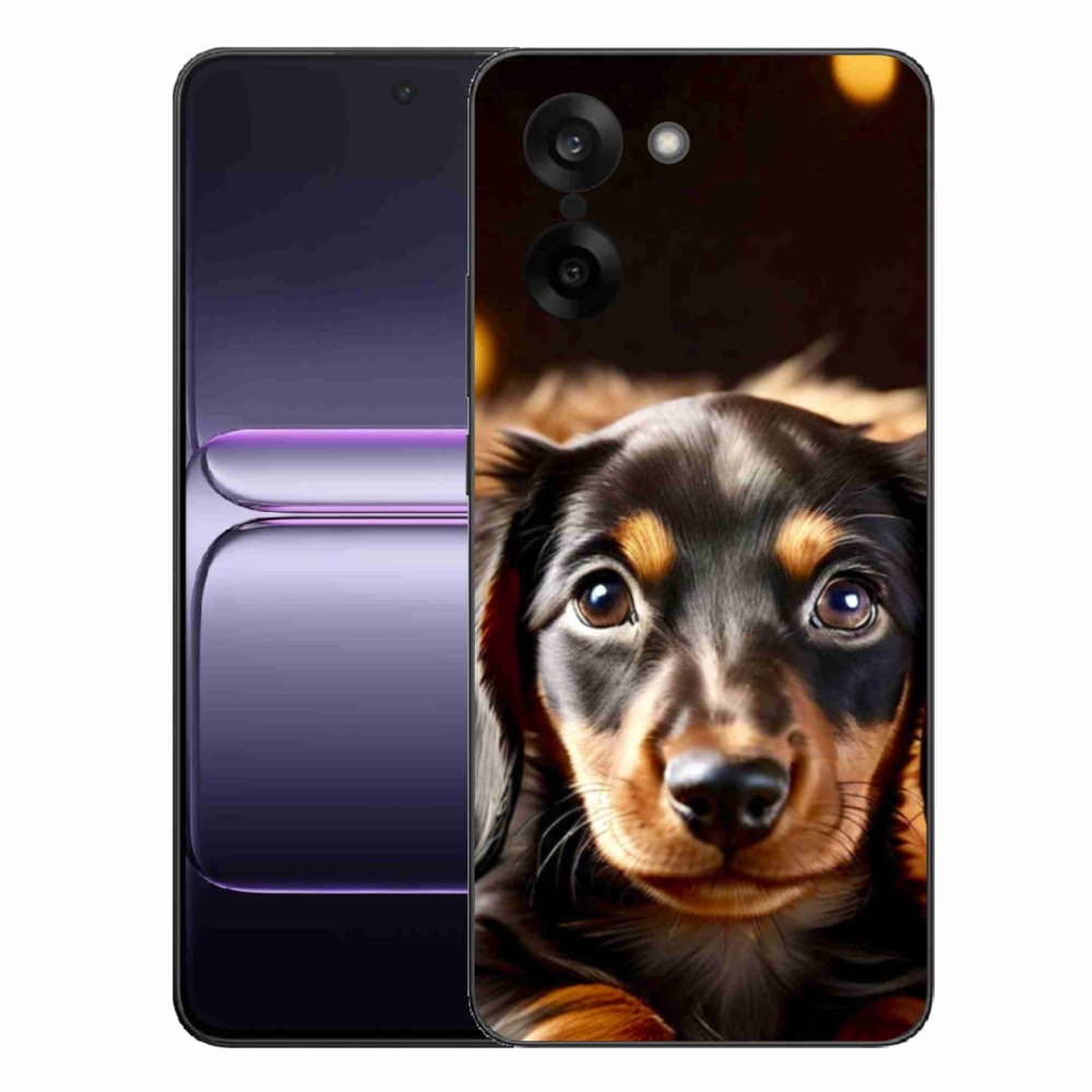 Gelový kryt mmCase na One Plus Nord CE5 - jezevčík