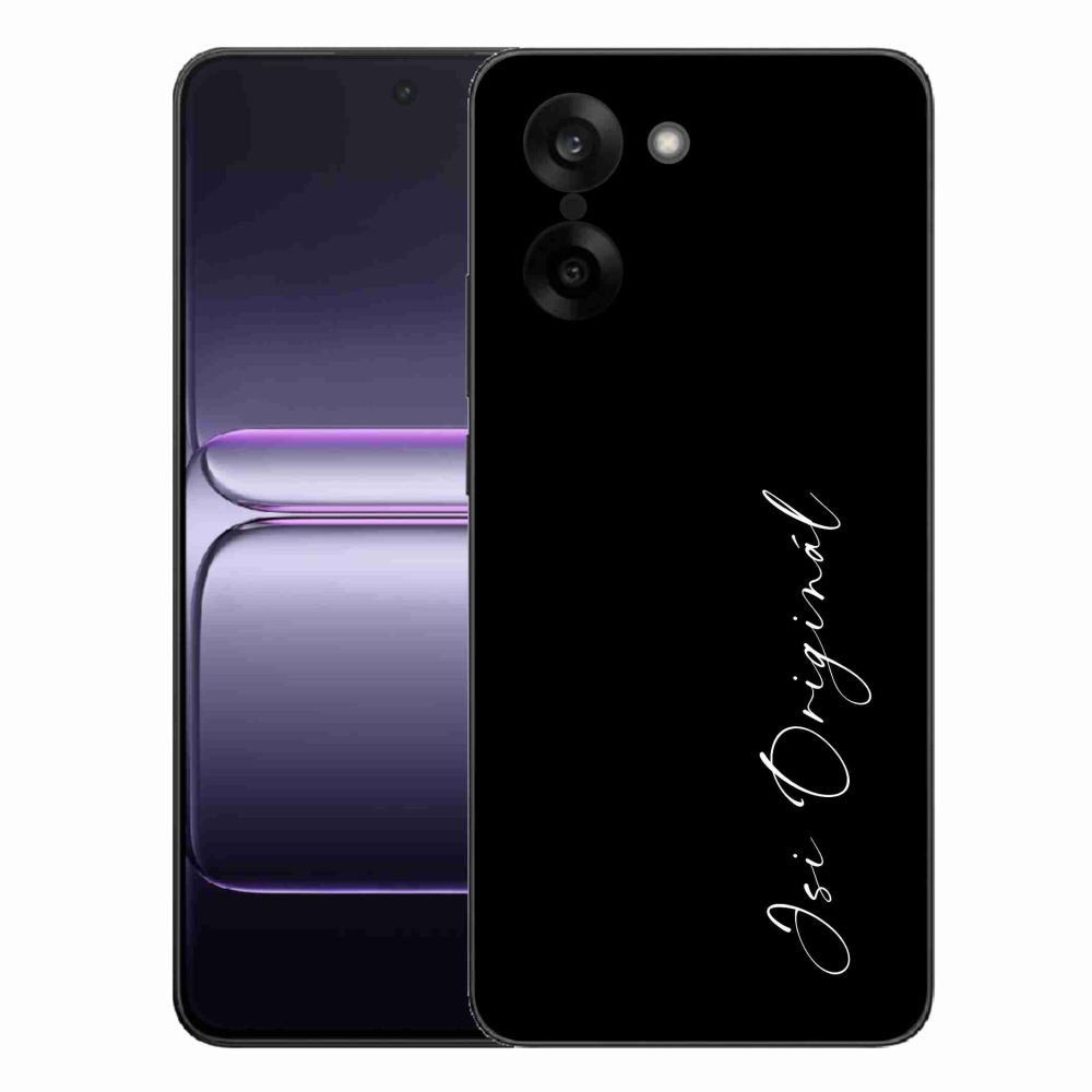 Gelový kryt mmCase na One Plus Nord CE5 - jsi originál černé pozadí