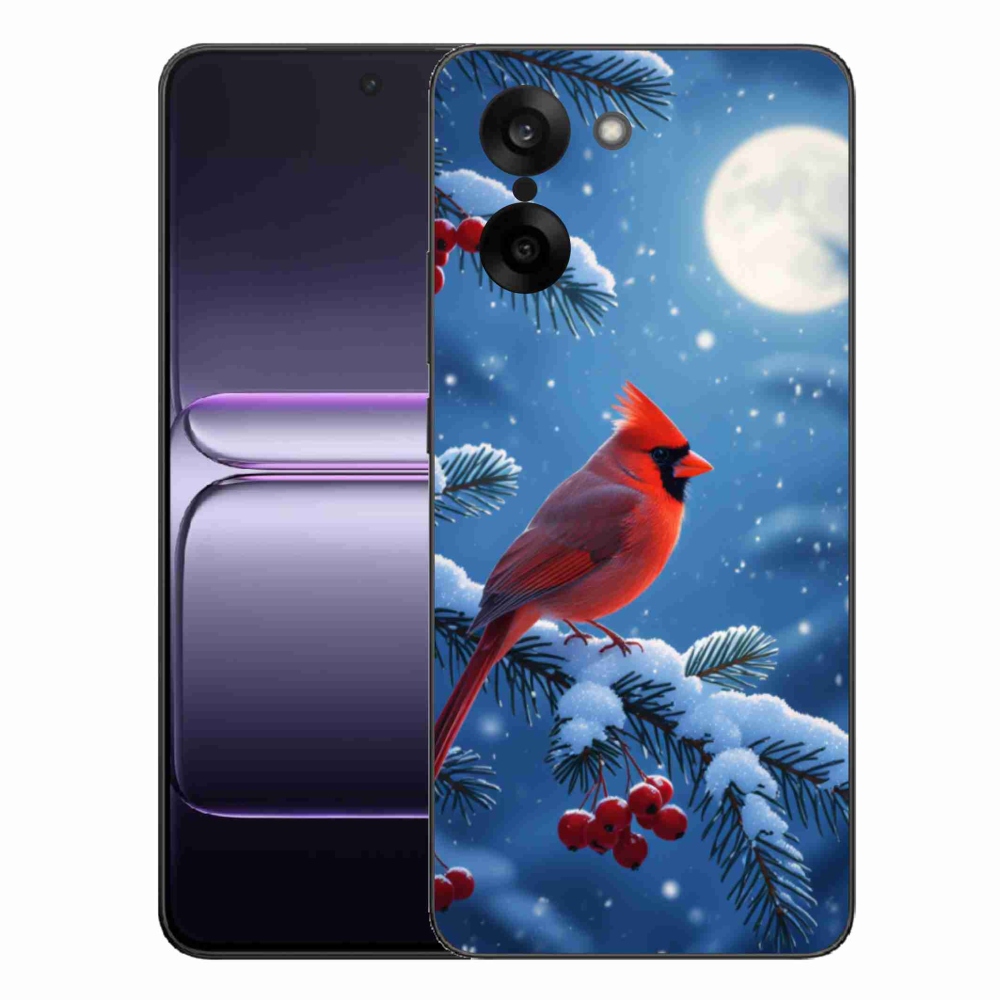 Gelový kryt mmCase na One Plus Nord CE5 - kardinál červený