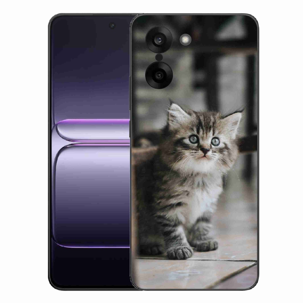 Gelový kryt mmCase na One Plus Nord CE5 - koťátko