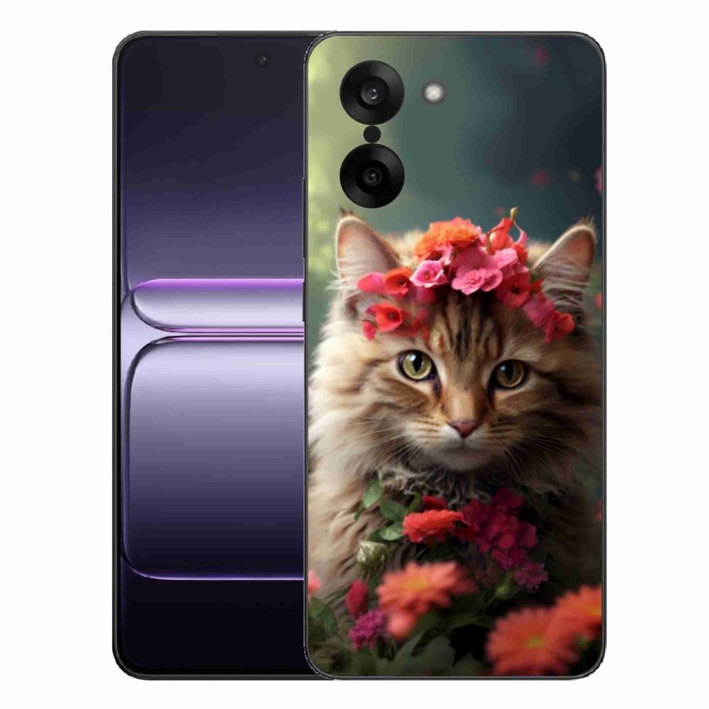 Gelový kryt mmCase na One Plus Nord CE5 - kočíčí princezna