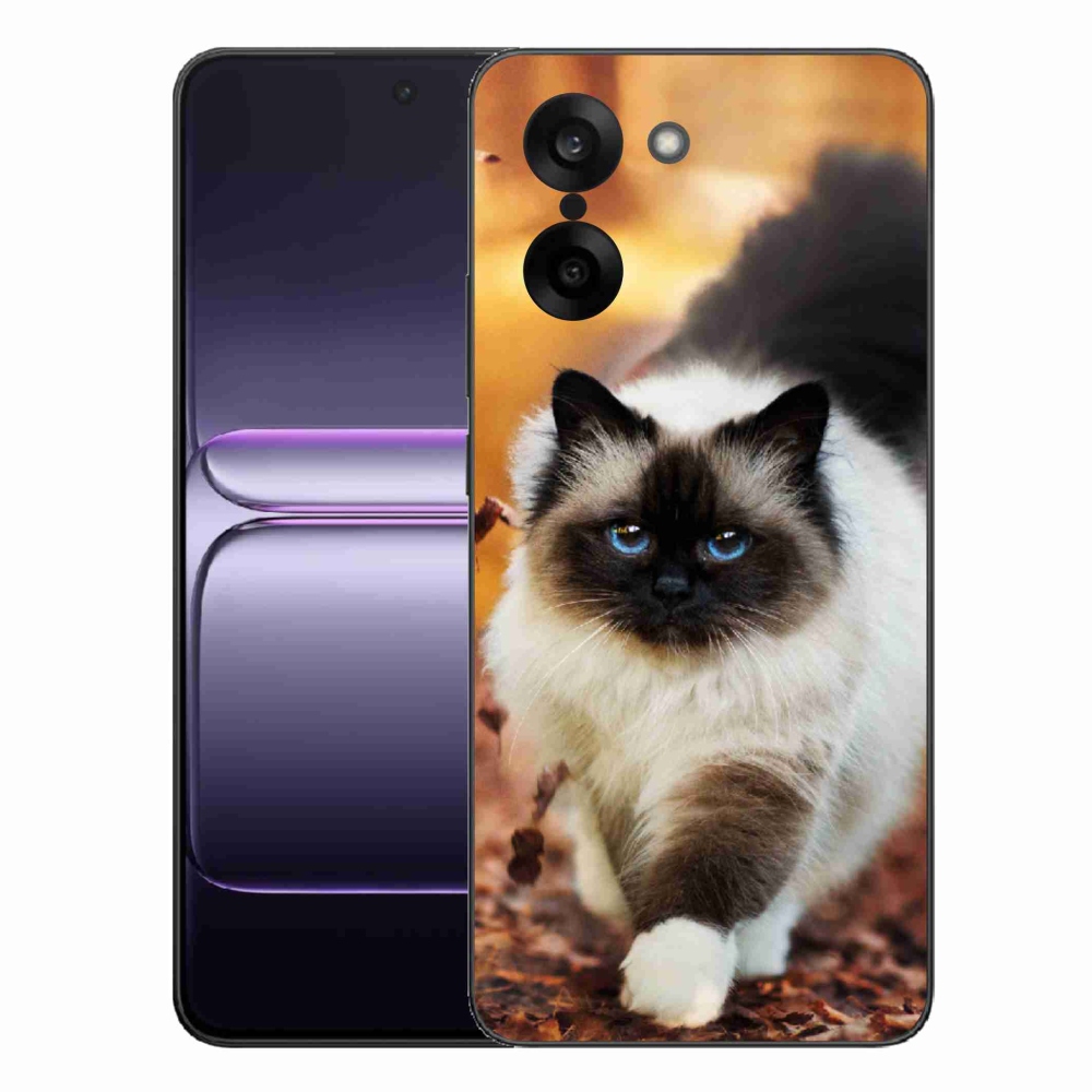 Gelový kryt mmCase na One Plus Nord CE5 - kočka