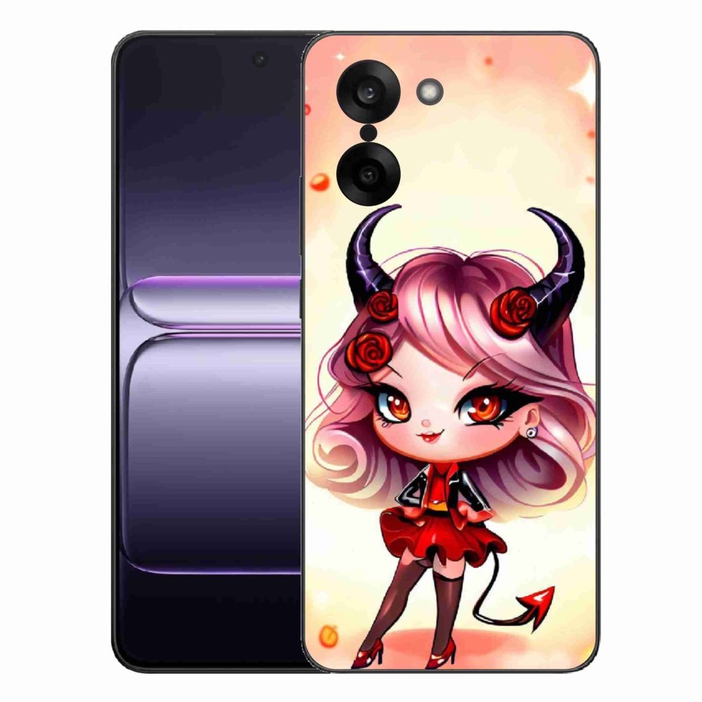 Gelový kryt mmCase na One Plus Nord CE5 - kreslená čertice