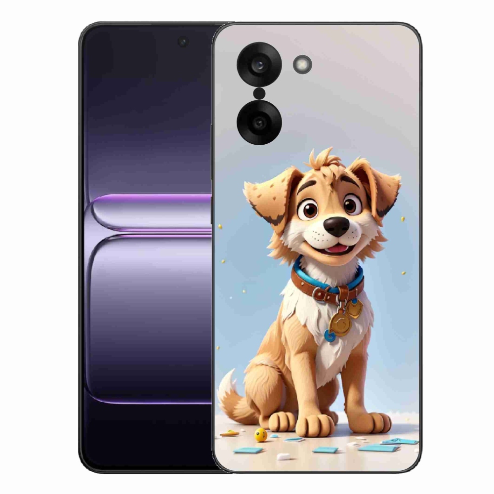 Gelový kryt mmCase na One Plus Nord CE5 - kreslené štěně