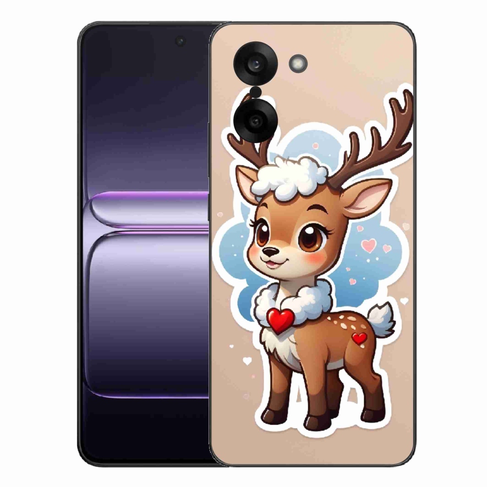 Gelový kryt mmCase na One Plus Nord CE5 - kreslený sob
