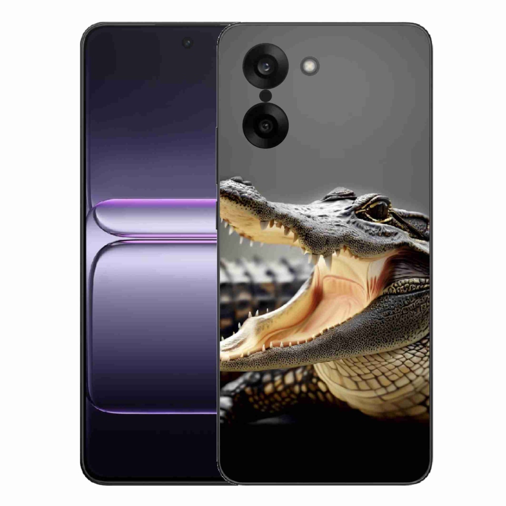 Gelový kryt mmCase na One Plus Nord CE5 - krokodýl