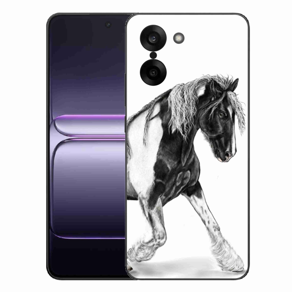 Gelový kryt mmCase na One Plus Nord CE5 - kůň