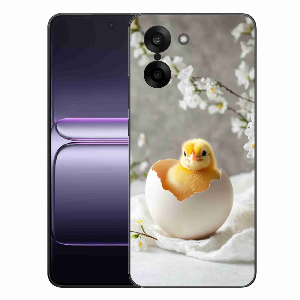 Gelový kryt mmCase na One Plus Nord CE5 - kuřátko
