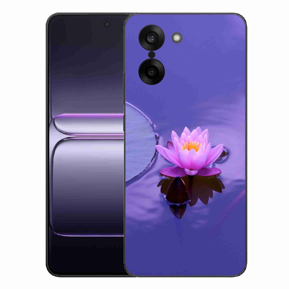 Gelový kryt mmCase na One Plus Nord CE5 - květ na hladině