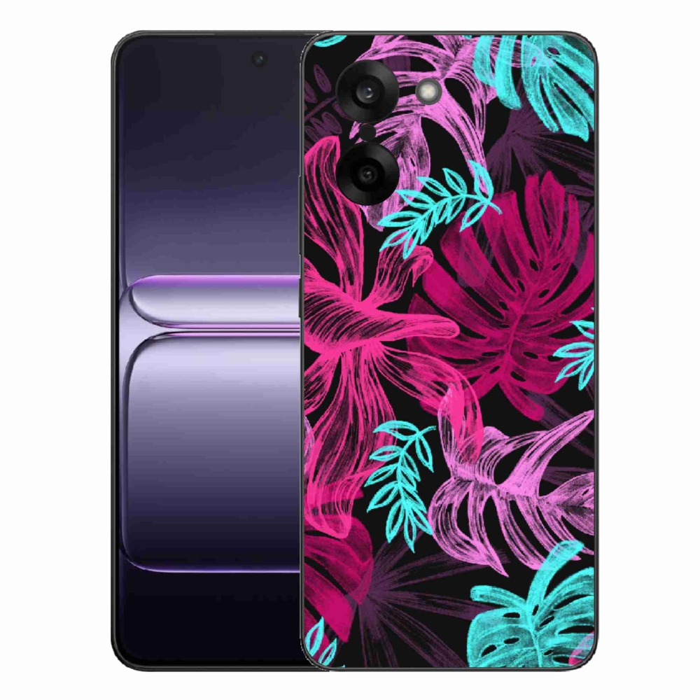 Gelový kryt mmCase na One Plus Nord CE5 - květiny 1