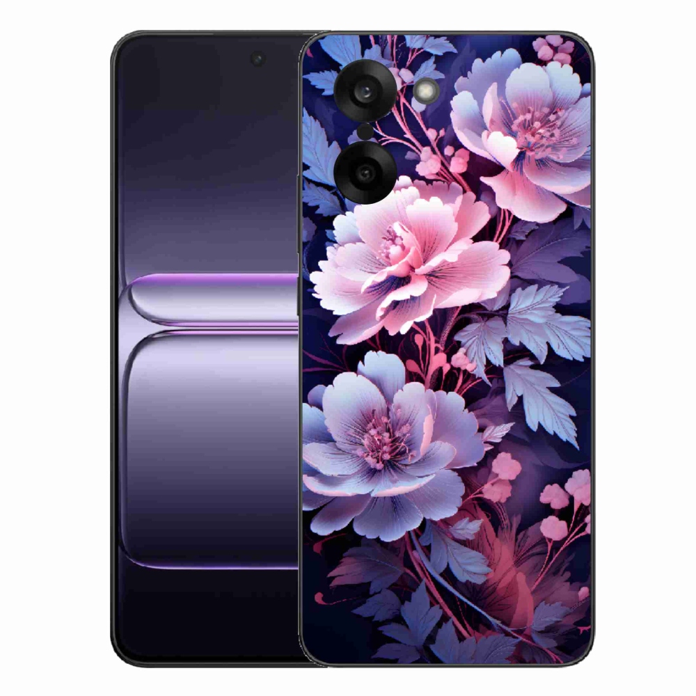 Gelový kryt mmCase na One Plus Nord CE5 - květiny 11