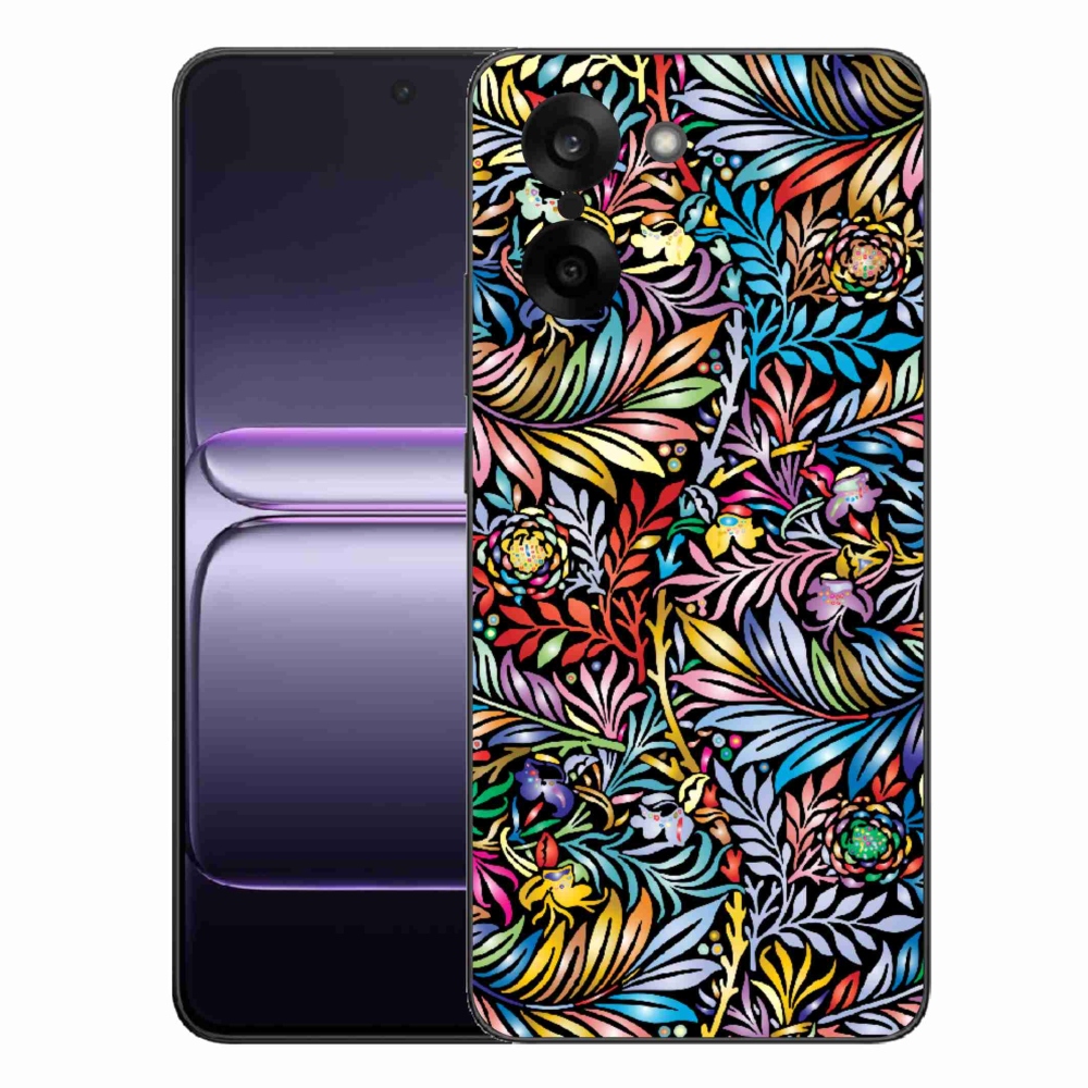 Gelový kryt mmCase na One Plus Nord CE5 - květiny 5