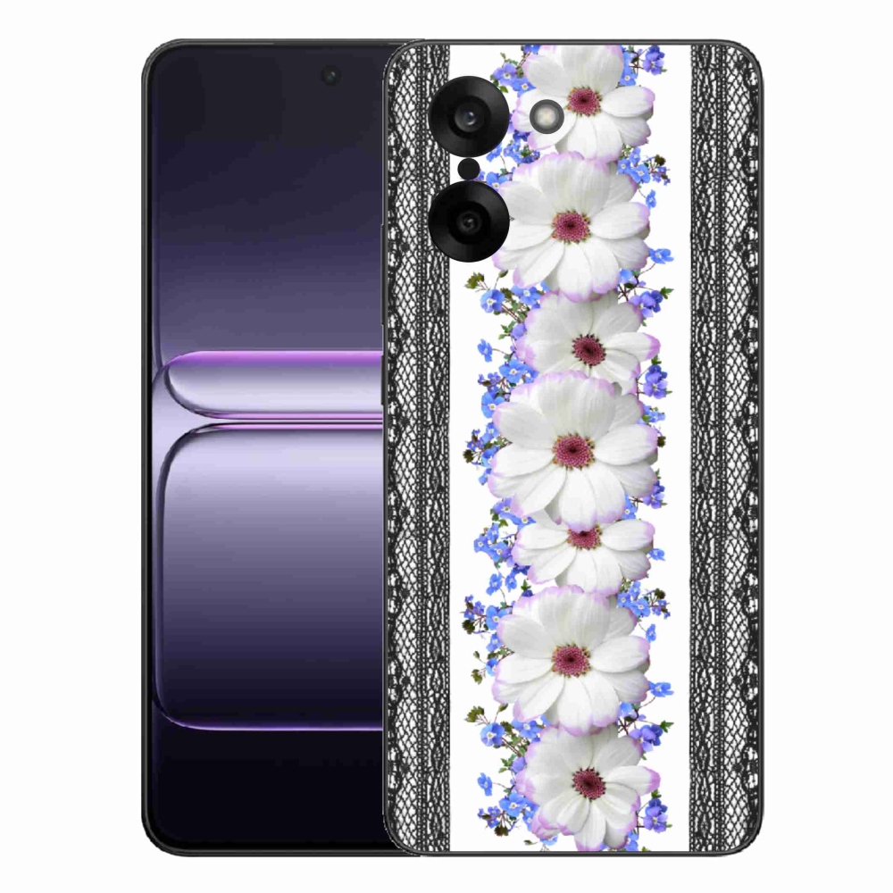 Gelový kryt mmCase na One Plus Nord CE5 - květiny 8