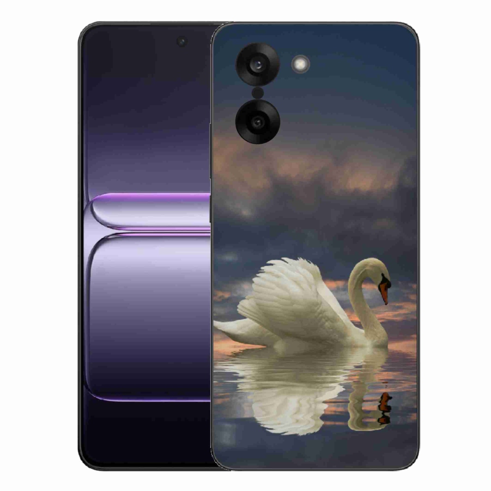 Gelový kryt mmCase na One Plus Nord CE5 - labuť