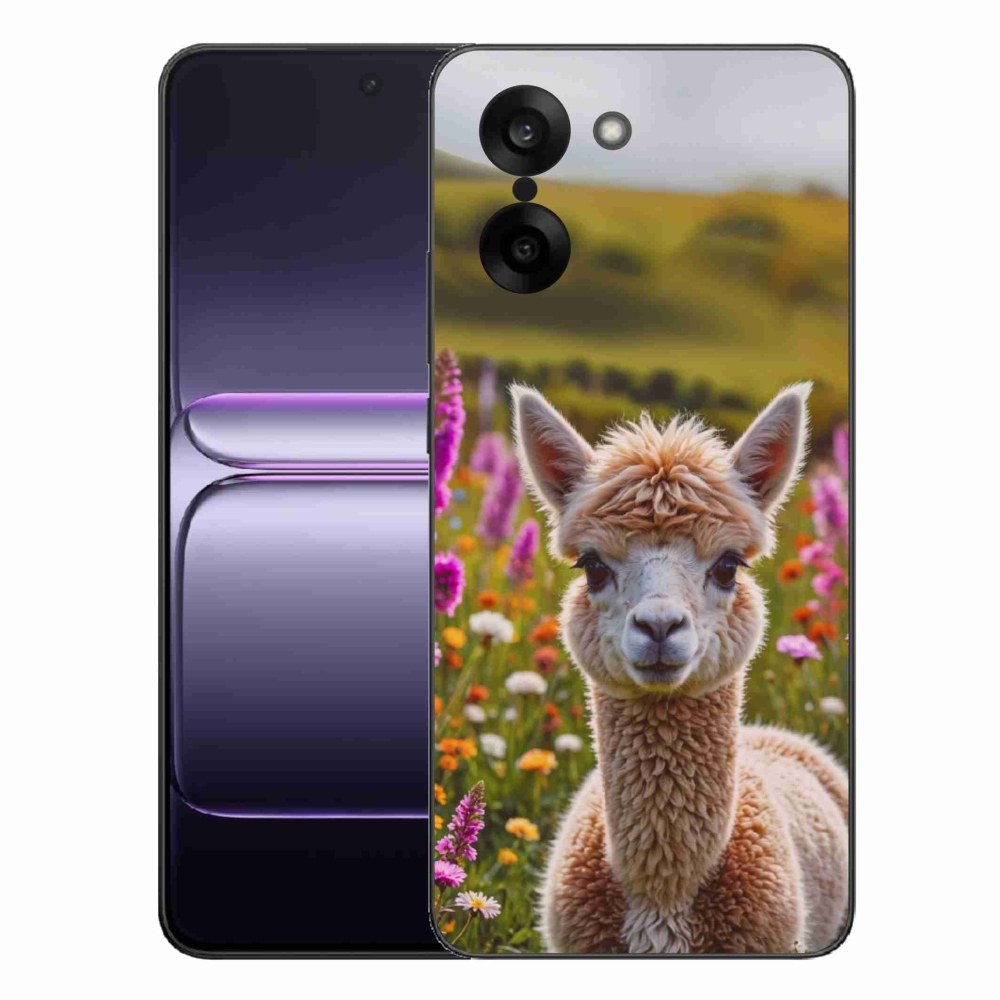 Gelový kryt mmCase na One Plus Nord CE5 - lama na louce