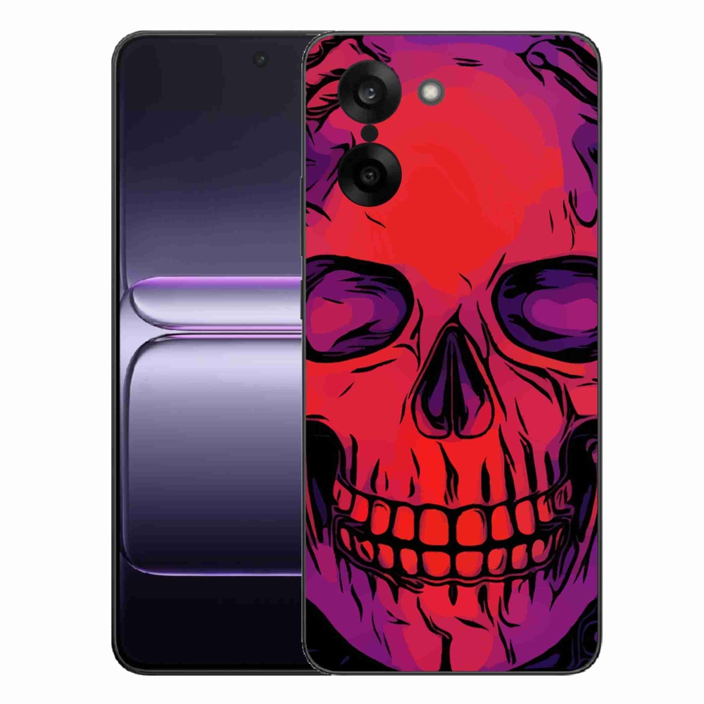 Gelový kryt mmCase na One Plus Nord CE5 - lebka