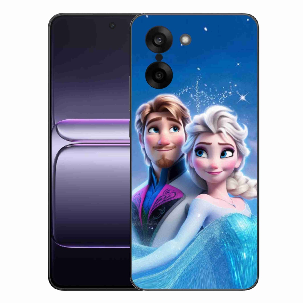 Gelový kryt mmCase na One Plus Nord CE5 - ledové království 1