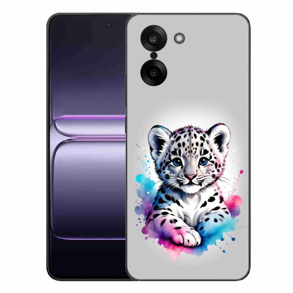 Gelový kryt mmCase na One Plus Nord CE5 - levhartí mládě