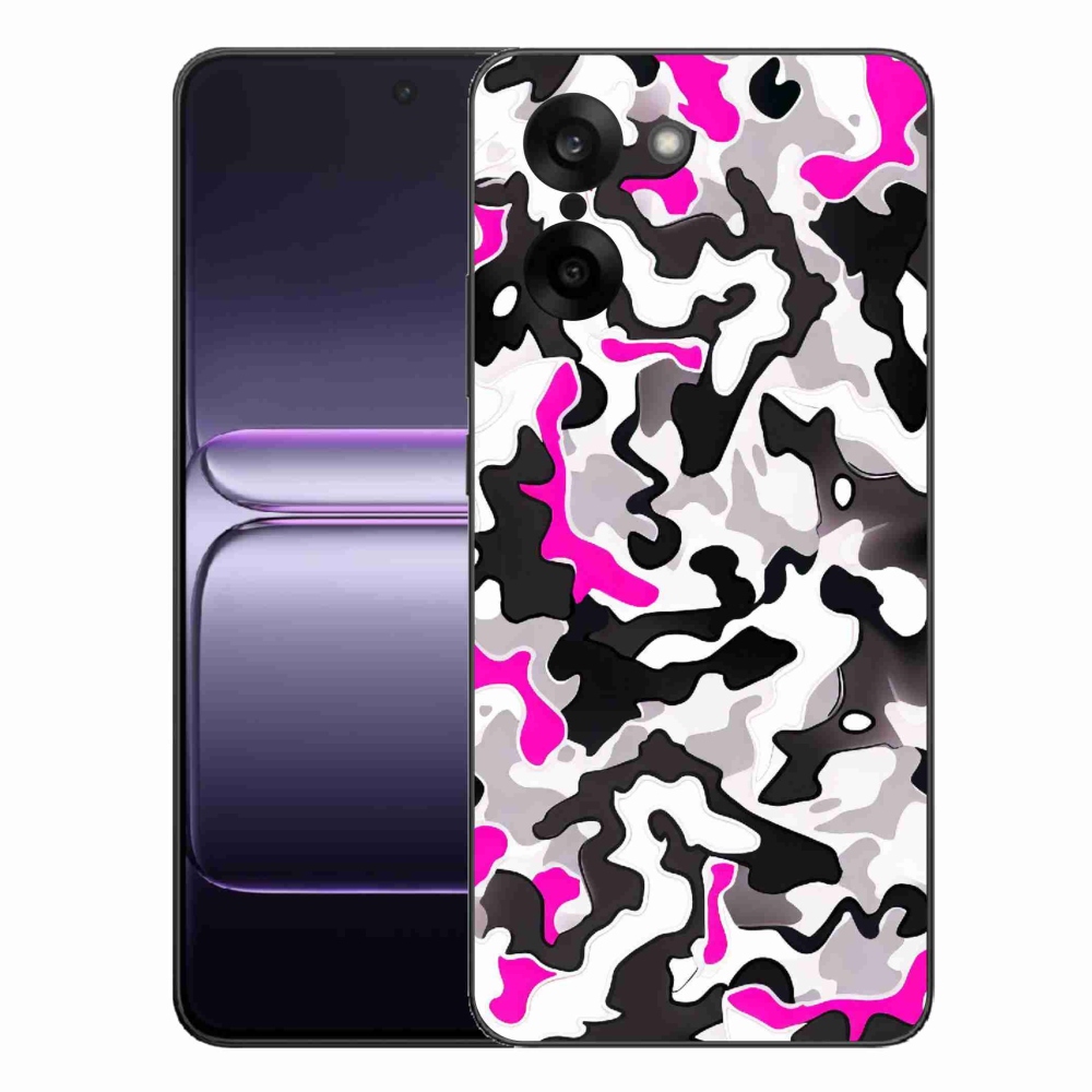 Gelový kryt mmCase na One Plus Nord CE5 - maskáčový vzor 5