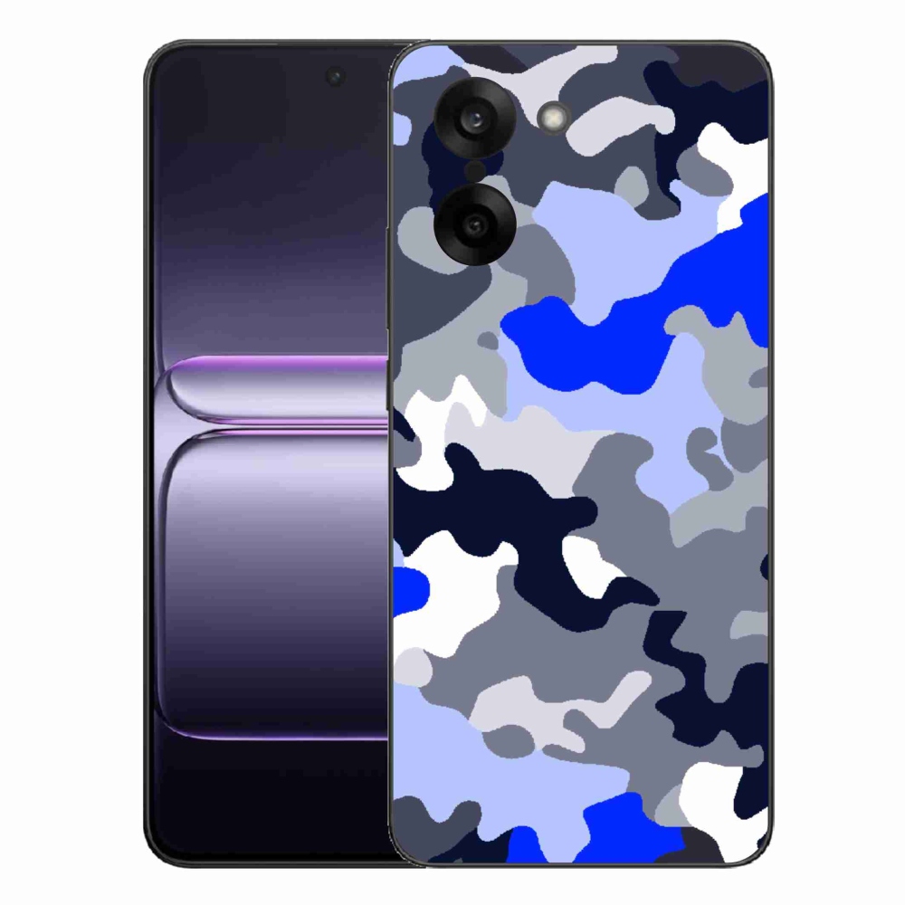 Gelový kryt mmCase na One Plus Nord CE5 - maskáčový vzor 8