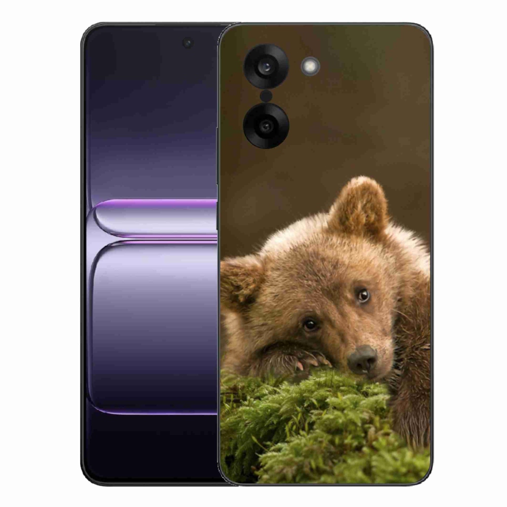 Gelový kryt mmCase na One Plus Nord CE5 - medvěd