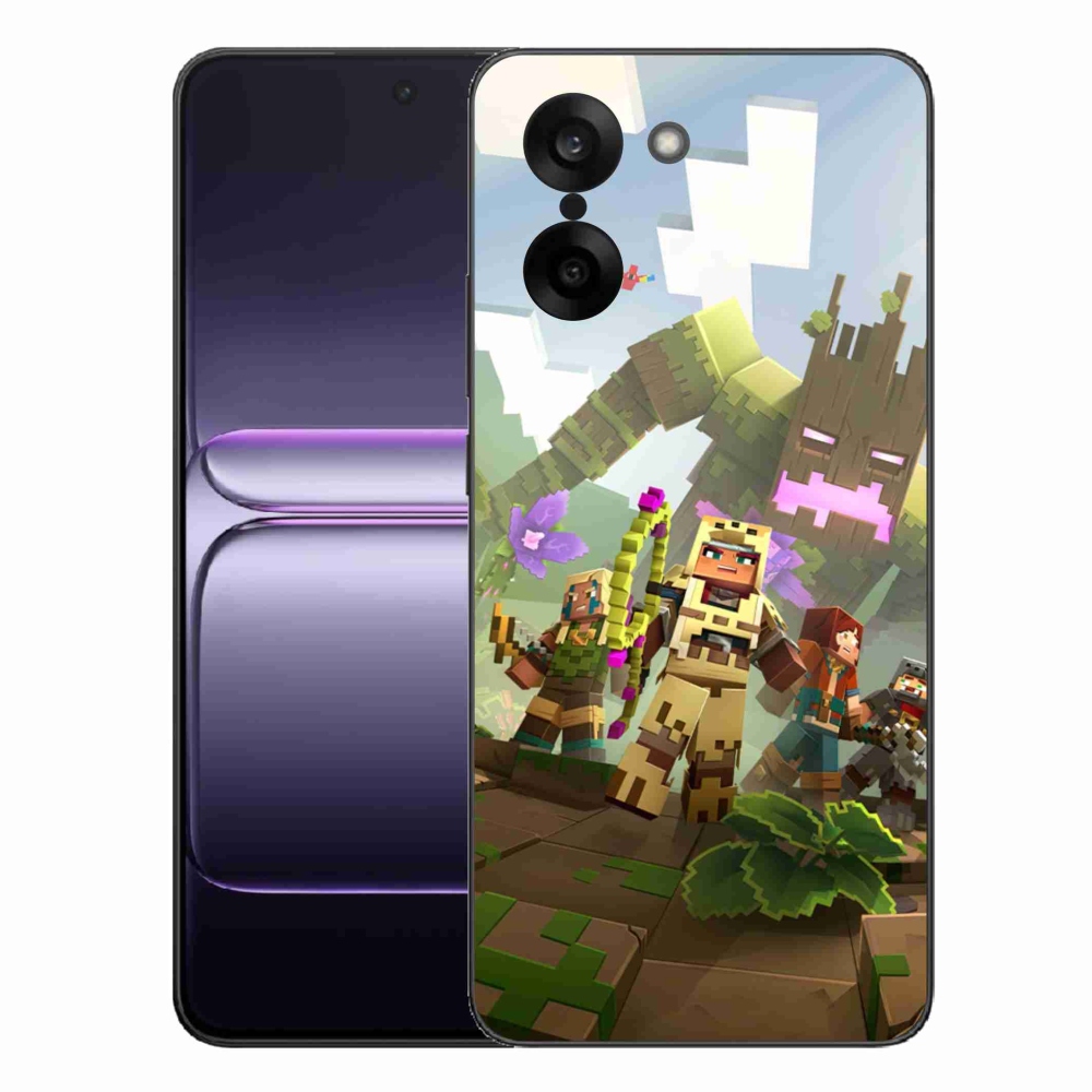 Gelový kryt mmCase na One Plus Nord CE5 - minecraft 1