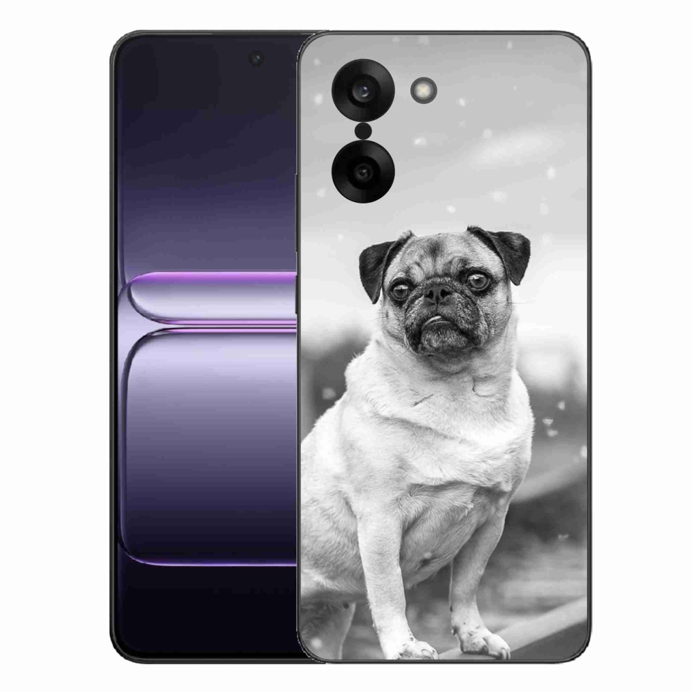 Gelový kryt mmCase na One Plus Nord CE5 - mops