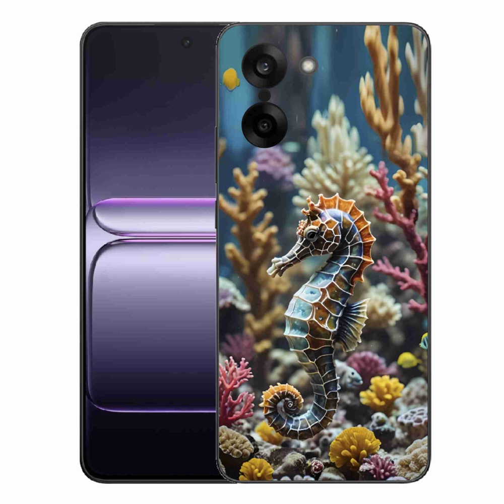 Gelový kryt mmCase na One Plus Nord CE5 - mořský koník 2