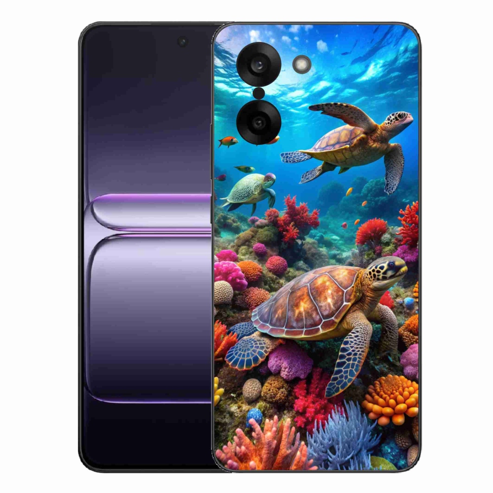 Gelový kryt mmCase na One Plus Nord CE5 - mořský svět 2