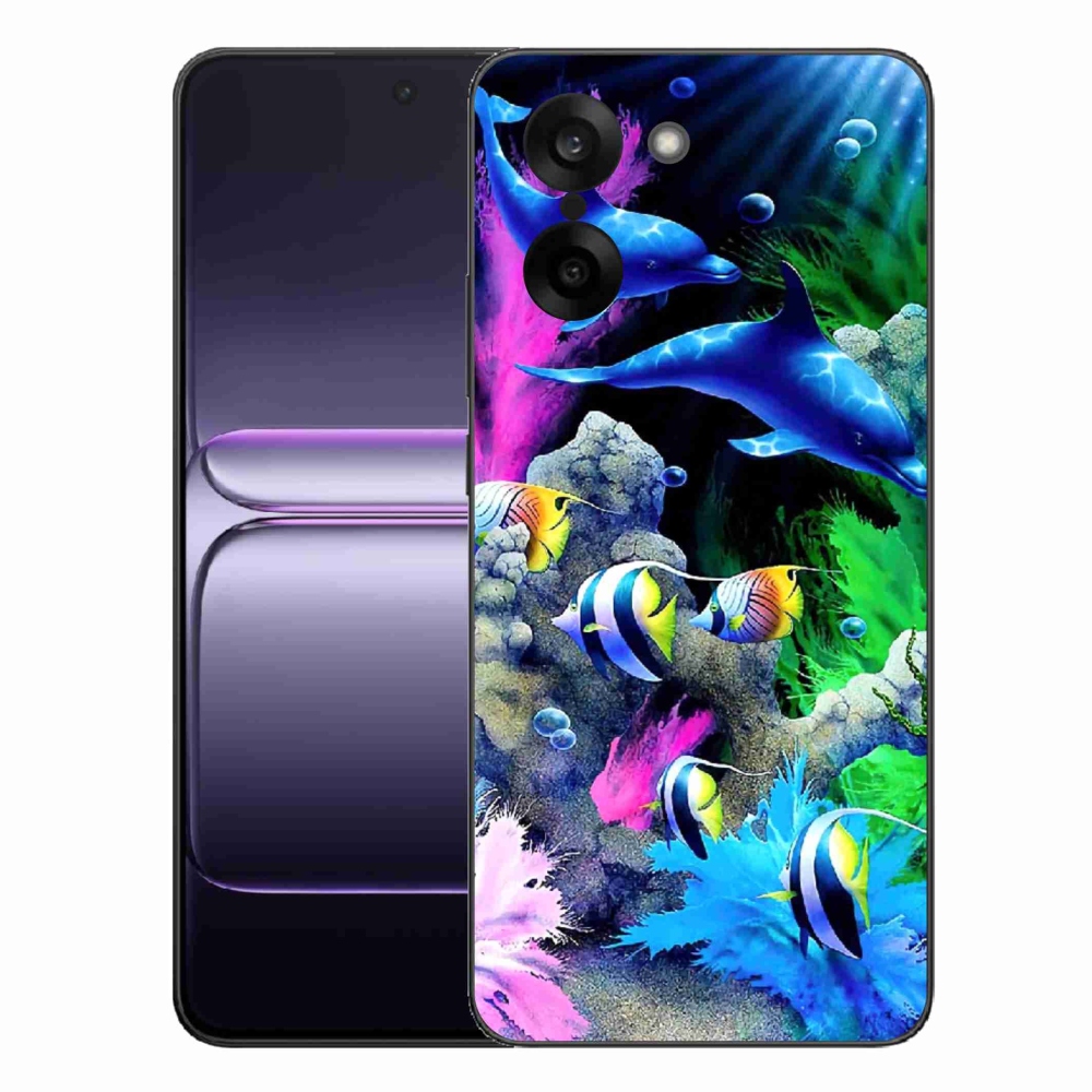Gelový kryt mmCase na One Plus Nord CE5 - mořský svět