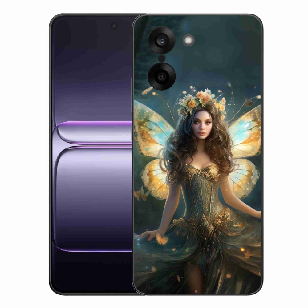 Gelový kryt mmCase na One Plus Nord CE5 - motýlí žena