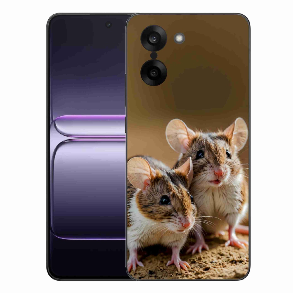 Gelový kryt mmCase na One Plus Nord CE5 - myší duo