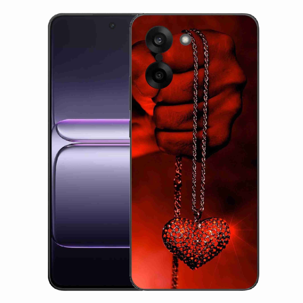Gelový kryt mmCase na One Plus Nord CE5 - náhrdelník