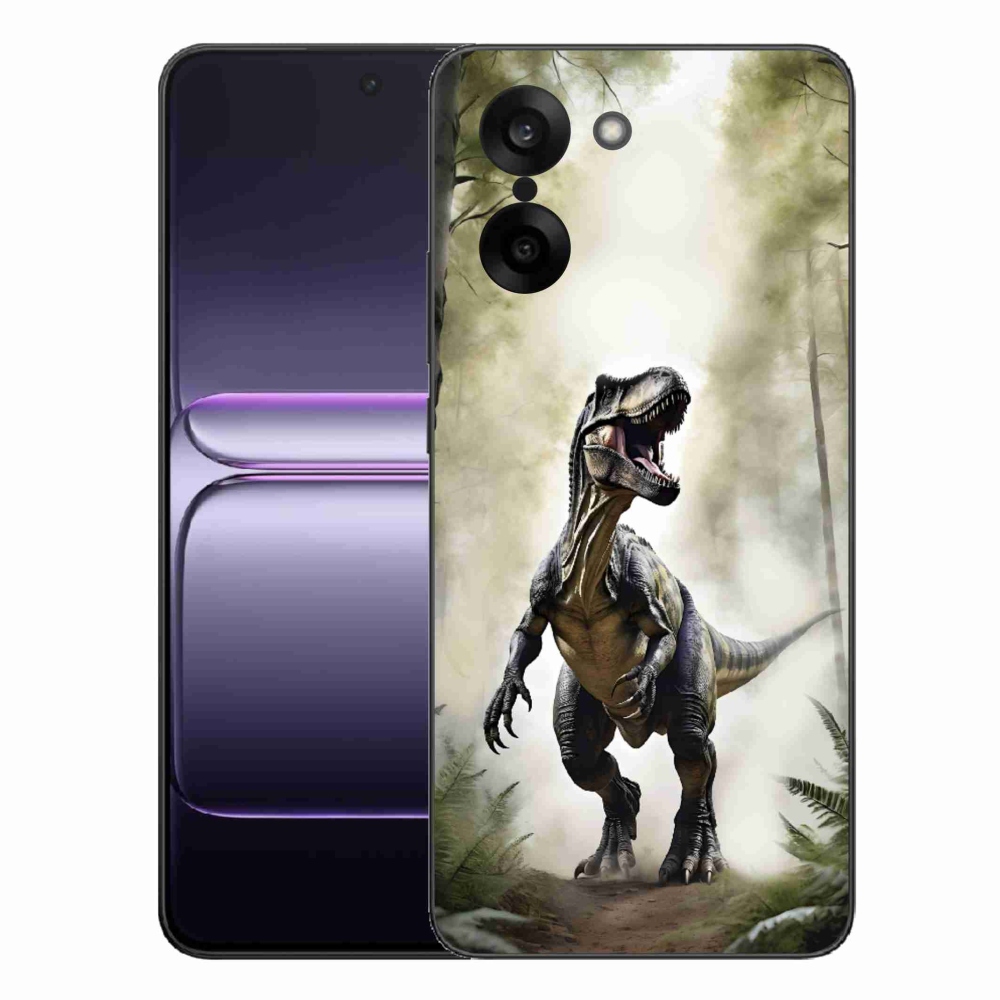 Gelový kryt mmCase na One Plus Nord CE5 - naštvaný T-Rex