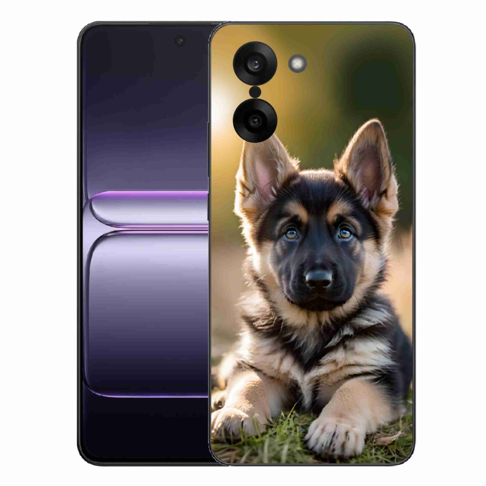 Gelový kryt mmCase na One Plus Nord CE5 - německý ovčák v přírodě