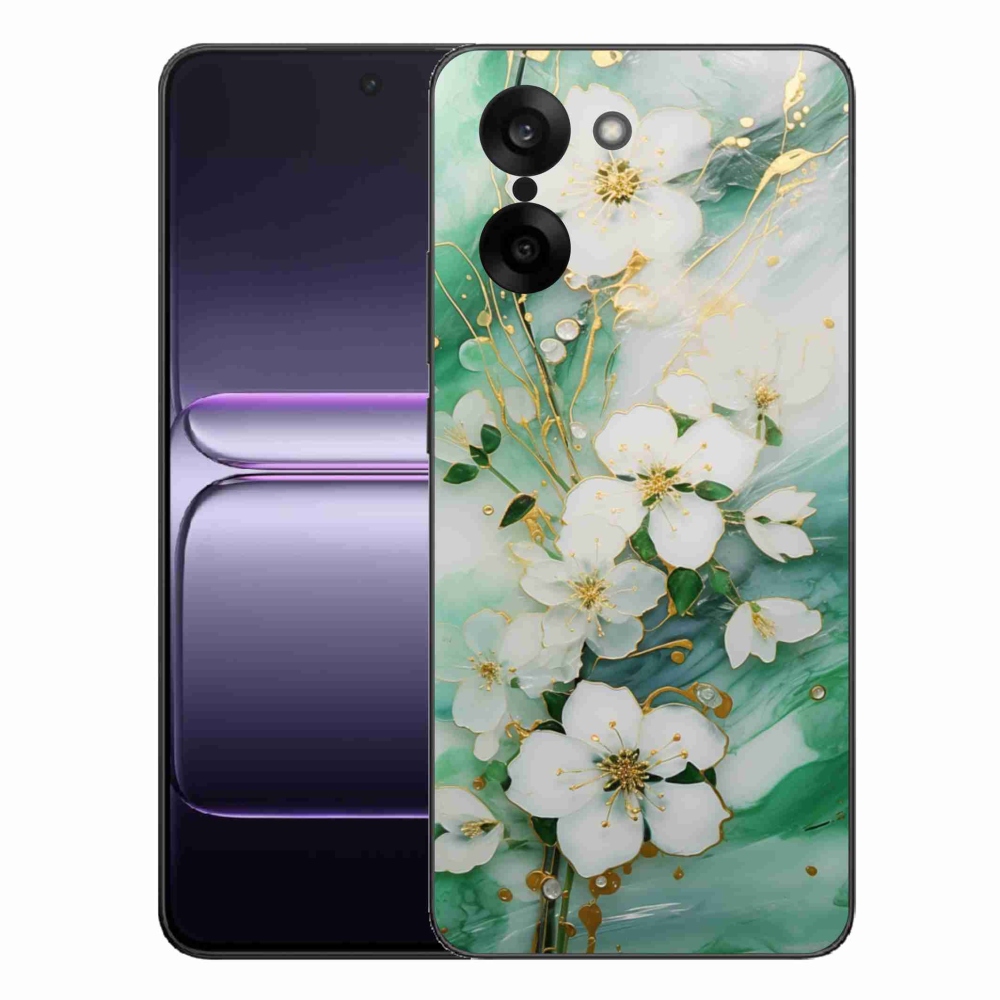 Gelový kryt mmCase na One Plus Nord CE5 - něžné květy