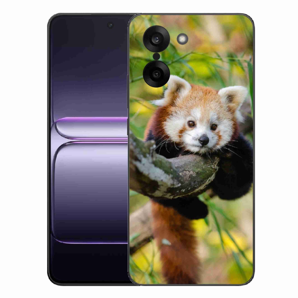 Gelový kryt mmCase na One Plus Nord CE5 - panda červená