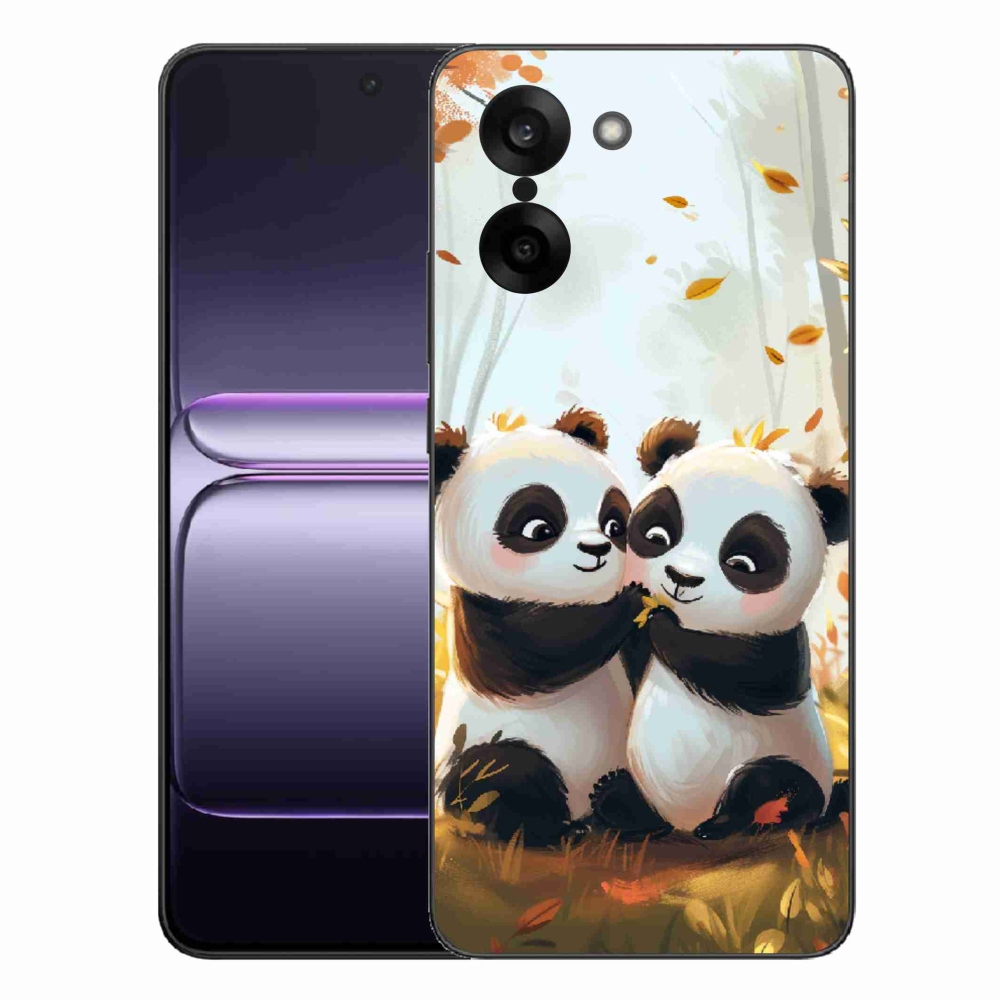 Gelový kryt mmCase na One Plus Nord CE5 - pandy