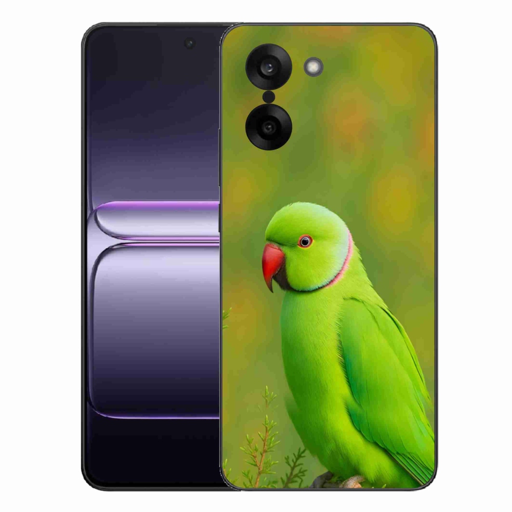 Gelový kryt mmCase na One Plus Nord CE5 - papoušek alexandr 2