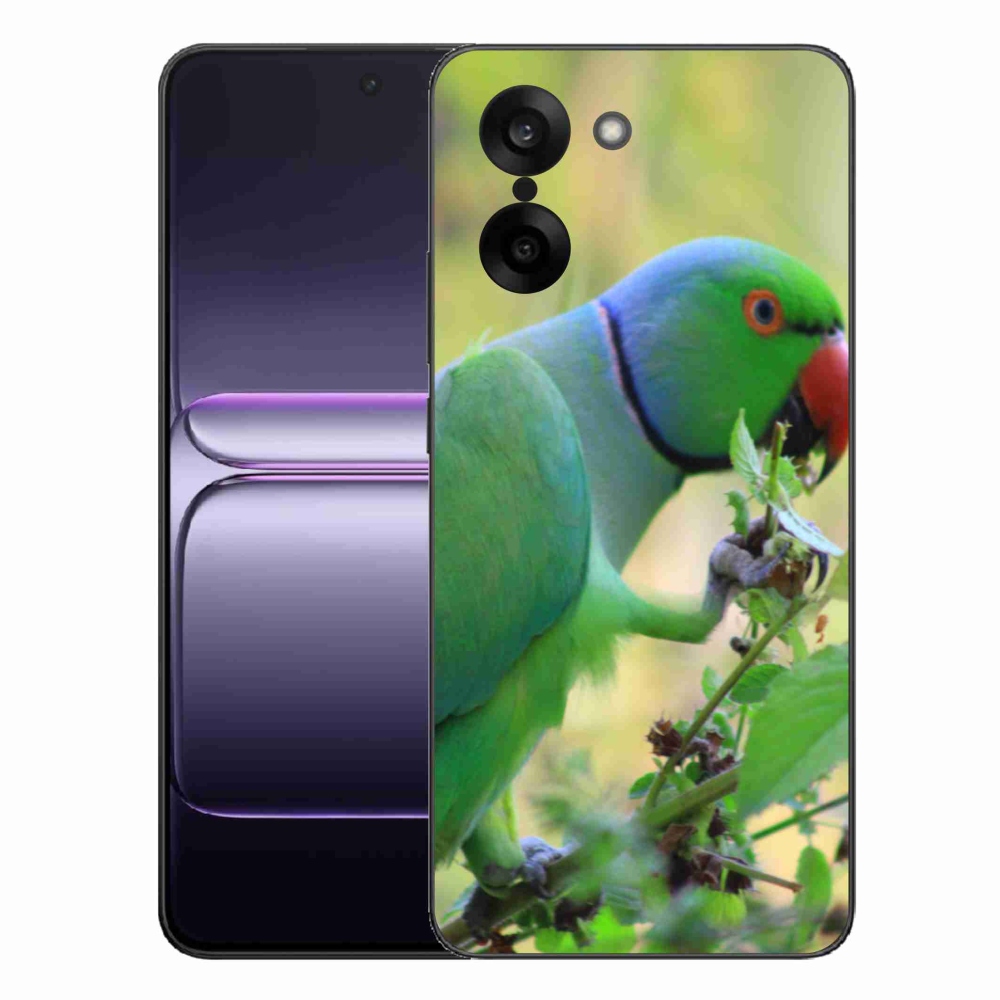 Gelový kryt mmCase na One Plus Nord CE5 - papoušek alexandr