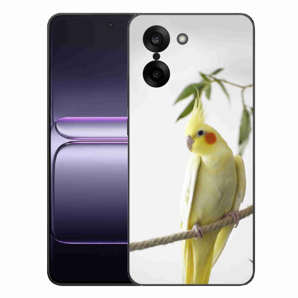 Gelový kryt mmCase na One Plus Nord CE5 - papoušek korela chocholatá